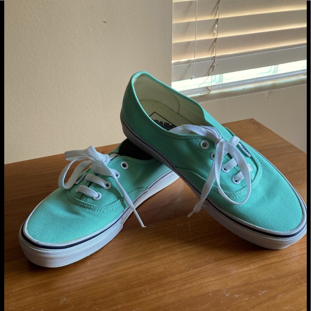 Mint Green Vans